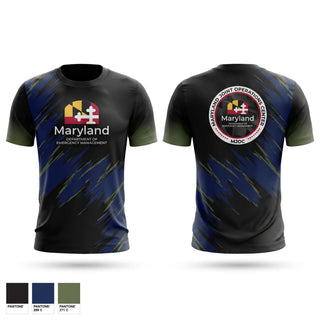 Short Sleeve Performance Shirt, Maryland Department of Emergency Management, , Teamtime, Team time, sublimation, custom sports apparel, team uniforms, spirit wear, spiritwear, sports uniforms, custom shirts, team store, custom team store, fundraiser sports, apparel fundraiser