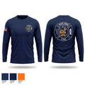 Richlands fire and rescue Long Sleeve Performance Shirt - 1