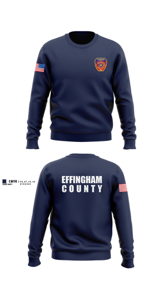 Crew Neck Sweatshirt, ECFR, Fire Department, Teamtime, Team time, sublimation, custom sports apparel, team uniforms, spirit wear, spiritwear, sports uniforms, custom shirts, team store, custom team store, fundraiser sports, apparel fundraiser