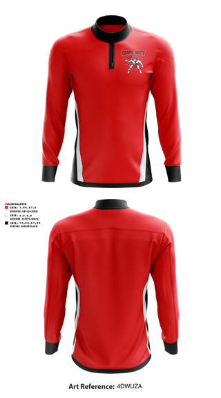 Quarter Zip Jacket, Cave City, Women's Basketball, Teamtime, Team time, sublimation, custom sports apparel, team uniforms, spirit wear, spiritwear, sports uniforms, custom shirts, team store, custom team store, fundraiser sports, apparel fundraiser