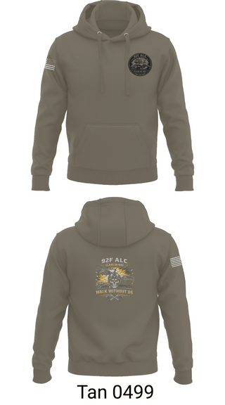 Hoodie, 92F ALC, National Guard, Teamtime, Team time, sublimation, custom sports apparel, team uniforms, spirit wear, spiritwear, sports uniforms, custom shirts, team store, custom team store, fundraiser sports, apparel fundraiser