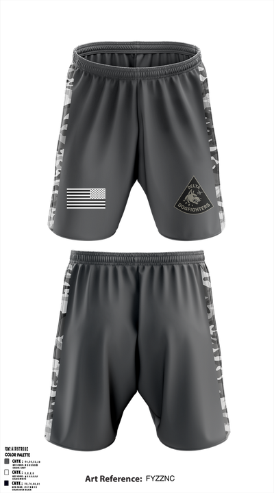 Delta Dogfighters 1370718 Athletic Shorts With Pockets - 1
