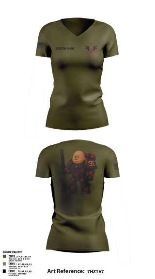 Womens Short Sleeve Performance Polo, CCo, 1-508PIR (OG), Army, Teamtime, Team time, sublimation, custom sports apparel, team uniforms, spirit wear, spiritwear, sports uniforms, custom shirts, team store, custom team store, fundraiser sports, apparel fundraiser