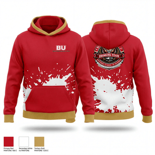 Hoodie, BU Questrom Drinking Team, , Teamtime, Team time, sublimation, custom sports apparel, team uniforms, spirit wear, spiritwear, sports uniforms, custom shirts, team store, custom team store, fundraiser sports, apparel fundraiser
