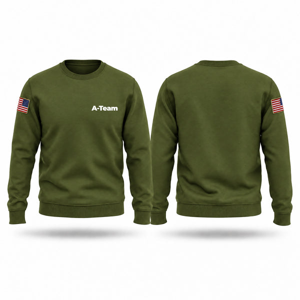 Crew Neck Sweatshirt, A-Team, Police, Teamtime, Team time, sublimation, custom sports apparel, team uniforms, spirit wear, spiritwear, sports uniforms, custom shirts, team store, custom team store, fundraiser sports, apparel fundraiser