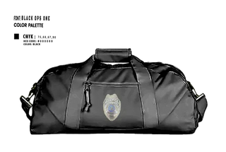 Duffle Bag, Tesuque Police, Police, Teamtime, Team time, sublimation, custom sports apparel, team uniforms, spirit wear, spiritwear, sports uniforms, custom shirts, team store, custom team store, fundraiser sports, apparel fundraiser