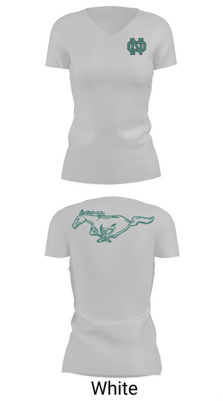 Womens Short Sleeve Vneck Shirt, North Oldham Mustangs, Baseball, Teamtime, Team time, sublimation, custom sports apparel, team uniforms, spirit wear, spiritwear, sports uniforms, custom shirts, team store, custom team store, fundraiser sports, apparel fundraiser