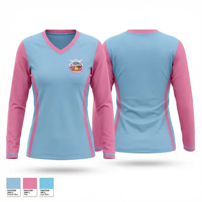 Dirt Angels 57770721 Women's Long Sleeve V-neck Shirt - 1