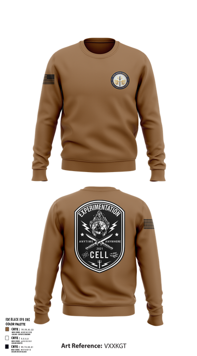TCC-1 experimentation 62781886 Crew Neck Sweatshirt - 102