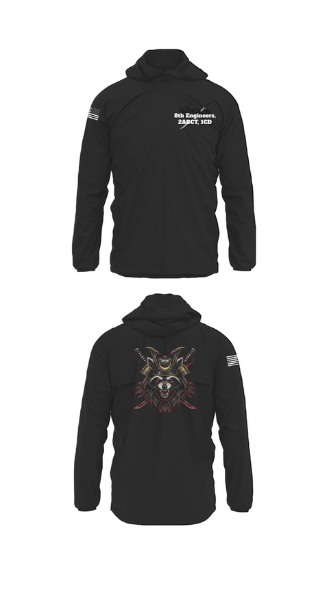 Windbreaker, 8th Engineers, 2ABCT, 1CD, Army, Teamtime, Team time, sublimation, custom sports apparel, team uniforms, spirit wear, spiritwear, sports uniforms, custom shirts, team store, custom team store, fundraiser sports, apparel fundraiser