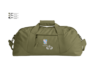 Duffle Bag, CCo, 1-508PIR (OG), Army, Teamtime, Team time, sublimation, custom sports apparel, team uniforms, spirit wear, spiritwear, sports uniforms, custom shirts, team store, custom team store, fundraiser sports, apparel fundraiser