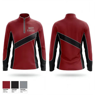 Quarter Zip Jacket, WCT Eagles, Softball, Teamtime, Team time, sublimation, custom sports apparel, team uniforms, spirit wear, spiritwear, sports uniforms, custom shirts, team store, custom team store, fundraiser sports, apparel fundraiser