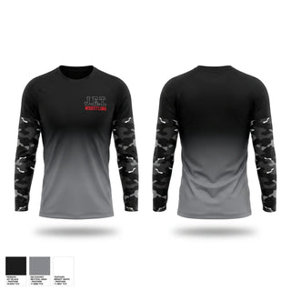 Long Sleeve Performance Shirt, J.E.T., Wrestling, Teamtime, Team time, sublimation, custom sports apparel, team uniforms, spirit wear, spiritwear, sports uniforms, custom shirts, team store, custom team store, fundraiser sports, apparel fundraiser
