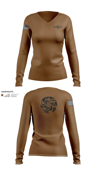 Womens Long Sleeve Vneck Shirt, Zoo City, Women's Volleyball, Teamtime, Team time, sublimation, custom sports apparel, team uniforms, spirit wear, spiritwear, sports uniforms, custom shirts, team store, custom team store, fundraiser sports, apparel fundraiser
