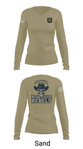 Team Roseville 67248526 Women's Long Sleeve V-neck Shirt - 92