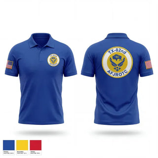 Short Sleeve Performance Polo, Samuel Clemens Tx-82 AFJROTC, Air Force, Teamtime, Team time, sublimation, custom sports apparel, team uniforms, spirit wear, spiritwear, sports uniforms, custom shirts, team store, custom team store, fundraiser sports, apparel fundraiser