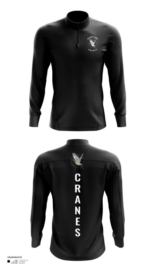 Quarter Zip Jacket, Gladys Jung, Spirit Store, Teamtime, Team time, sublimation, custom sports apparel, team uniforms, spirit wear, spiritwear, sports uniforms, custom shirts, team store, custom team store, fundraiser sports, apparel fundraiser