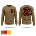 HHB 40th Division Artillery Crew Neck Sweatshirt - 1