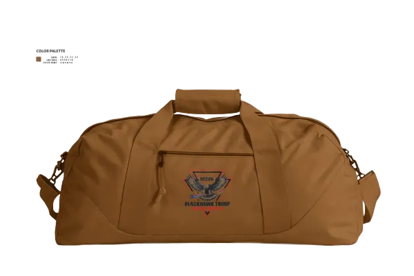 Duffle Bag, Raptor Platoon, 4-9 CAV, , Teamtime, Team time, sublimation, custom sports apparel, team uniforms, spirit wear, spiritwear, sports uniforms, custom shirts, team store, custom team store, fundraiser sports, apparel fundraiser