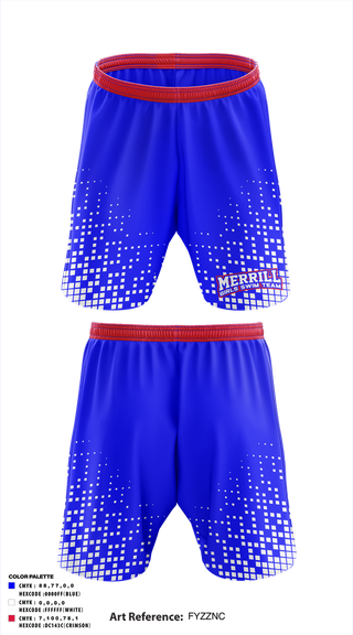 Athletic Shorts With Pockets, Merrill Girls Swim Team, Swimming, Teamtime, Team time, sublimation, custom sports apparel, team uniforms, spirit wear, spiritwear, sports uniforms, custom shirts, team store, custom team store, fundraiser sports, apparel fundraiser