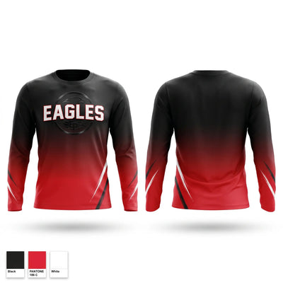 Eagles Long Sleeve Performance Shirt 2