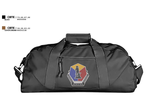 Duffle Bag, Camp Crowder HHC, , Teamtime, Team time, sublimation, custom sports apparel, team uniforms, spirit wear, spiritwear, sports uniforms, custom shirts, team store, custom team store, fundraiser sports, apparel fundraiser