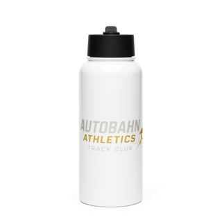 Autobahn Athletics 4269064 Stainless Steel Water Bottle with a Straw Lid