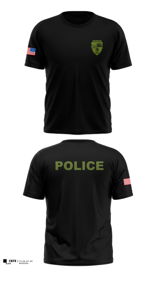 Short Sleeve Performance Shirt, Peebles Police Department, Police, Teamtime, Team time, sublimation, custom sports apparel, team uniforms, spirit wear, spiritwear, sports uniforms, custom shirts, team store, custom team store, fundraiser sports, apparel fundraiser