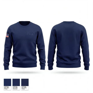 Crew Neck Sweatshirt, River Hills Police, Police, Teamtime, Team time, sublimation, custom sports apparel, team uniforms, spirit wear, spiritwear, sports uniforms, custom shirts, team store, custom team store, fundraiser sports, apparel fundraiser