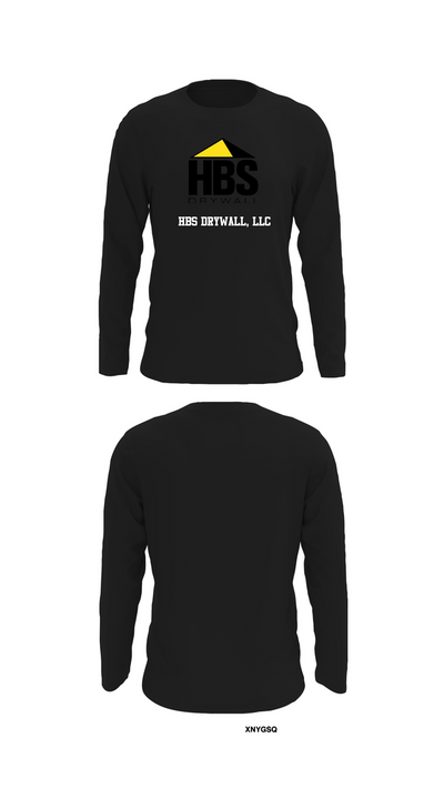 HBS Drywall, LLC 25594205 Long Sleeve Performance Shirt 27