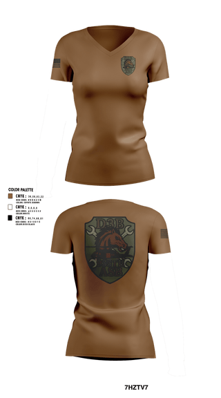 Womens Short Sleeve Vneck Shirt, DET3 935TH ASB, National Guard, Teamtime, Team time, sublimation, custom sports apparel, team uniforms, spirit wear, spiritwear, sports uniforms, custom shirts, team store, custom team store, fundraiser sports, apparel fundraiser