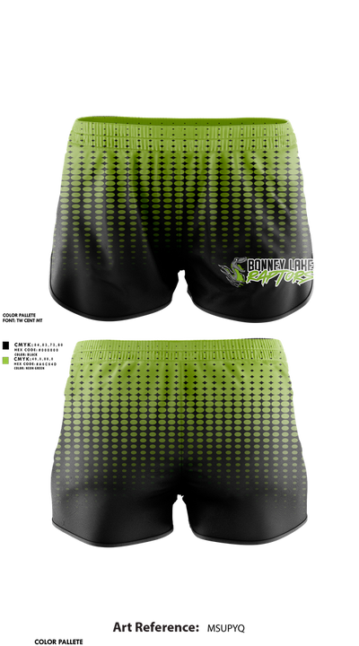 Raptors Youth Sports 84670064 Women's Shorts - 1