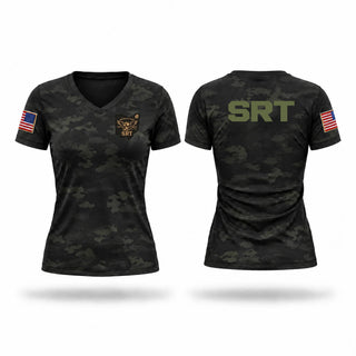 Womens Short Sleeve Vneck Shirt, ACSO SRT, Police, Teamtime, Team time, sublimation, custom sports apparel, team uniforms, spirit wear, spiritwear, sports uniforms, custom shirts, team store, custom team store, fundraiser sports, apparel fundraiser