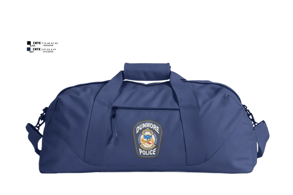 Duffle Bag, Dunmore Police Department, Police, Teamtime, Team time, sublimation, custom sports apparel, team uniforms, spirit wear, spiritwear, sports uniforms, custom shirts, team store, custom team store, fundraiser sports, apparel fundraiser