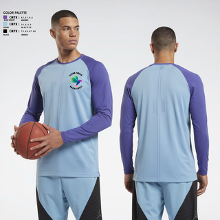 Long Sleeve Performance Shirt, Flying Ferets, Men's Basketball, Teamtime, Team time, sublimation, custom sports apparel, team uniforms, spirit wear, spiritwear, sports uniforms, custom shirts, team store, custom team store, fundraiser sports, apparel fundraiser