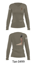 MWHS-1 1155264 Women's Long Sleeve V-neck Shirt - 11