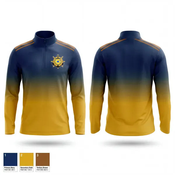 Quarter Zip Jacket, Mariners, Softball, Teamtime, Team time, sublimation, custom sports apparel, team uniforms, spirit wear, spiritwear, sports uniforms, custom shirts, team store, custom team store, fundraiser sports, apparel fundraiser
