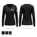 Ridgeville Police Women's Long Sleeve V-neck Shirt - 1