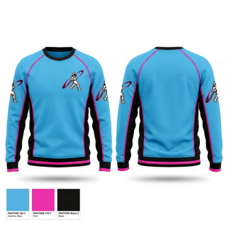 Crew Neck Sweatshirt, LA GRiND, Baseball, Teamtime, Team time, sublimation, custom sports apparel, team uniforms, spirit wear, spiritwear, sports uniforms, custom shirts, team store, custom team store, fundraiser sports, apparel fundraiser