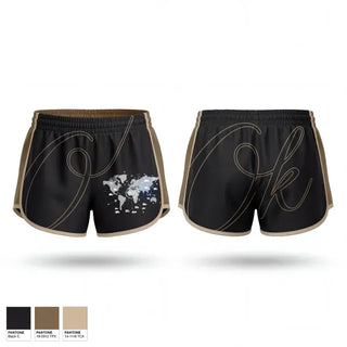 Womens Shorts, OKOLI CORP, , Teamtime, Team time, sublimation, custom sports apparel, team uniforms, spirit wear, spiritwear, sports uniforms, custom shirts, team store, custom team store, fundraiser sports, apparel fundraiser