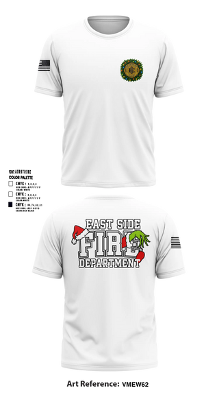 Short Sleeve Performance Shirt, East Side Fire Department (Belleville), Fire Department, Teamtime, Team time, sublimation, custom sports apparel, team uniforms, spirit wear, spiritwear, sports uniforms, custom shirts, team store, custom team store, fundraiser sports, apparel fundraiser