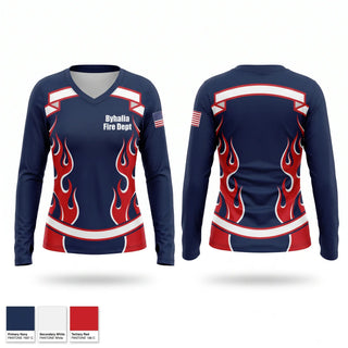 Old School Cotton Feel Shirt, Byhalia Fire Dept, Fire Department, Teamtime, Team time, sublimation, custom sports apparel, team uniforms, spirit wear, spiritwear, sports uniforms, custom shirts, team store, custom team store, fundraiser sports, apparel fundraiser