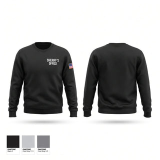 Crew Neck Sweatshirt, Sheriff’s Office, Police, Teamtime, Team time, sublimation, custom sports apparel, team uniforms, spirit wear, spiritwear, sports uniforms, custom shirts, team store, custom team store, fundraiser sports, apparel fundraiser