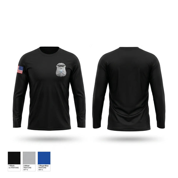 Long Sleeve Performance Shirt, Westland Police Department, Police, Teamtime, Team time, sublimation, custom sports apparel, team uniforms, spirit wear, spiritwear, sports uniforms, custom shirts, team store, custom team store, fundraiser sports, apparel fundraiser