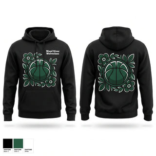 Hoodie, Wood River Wolverines, Women's Basketball, Teamtime, Team time, sublimation, custom sports apparel, team uniforms, spirit wear, spiritwear, sports uniforms, custom shirts, team store, custom team store, fundraiser sports, apparel fundraiser
