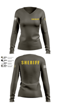JEFFERSON COUNTY SHERIFFS OFFICE  Women's Long Sleeve V-neck Shirt - 103