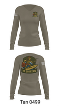 Task Force Spartan 82789422 Women's Long Sleeve V-neck Shirt - 77