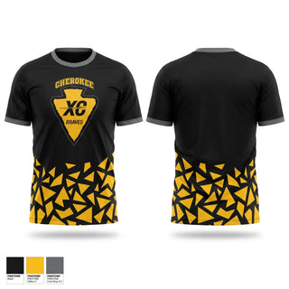 Short Sleeve Performance Shirt, Braves, Cross Country, Teamtime, Team time, sublimation, custom sports apparel, team uniforms, spirit wear, spiritwear, sports uniforms, custom shirts, team store, custom team store, fundraiser sports, apparel fundraiser