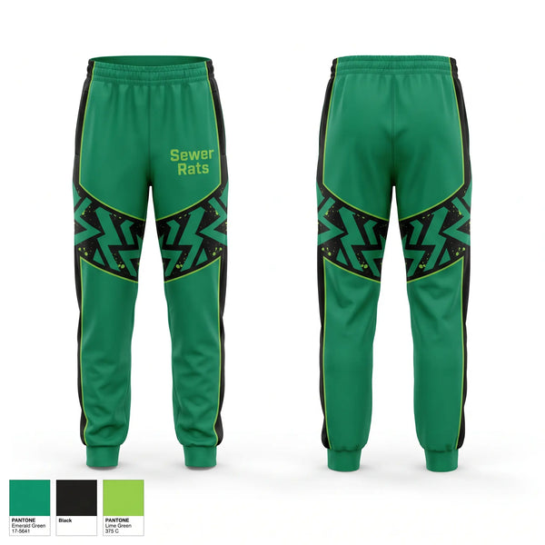 Sweatpants, Sewer Rats, Men's Soccer, Teamtime, Team time, sublimation, custom sports apparel, team uniforms, spirit wear, spiritwear, sports uniforms, custom shirts, team store, custom team store, fundraiser sports, apparel fundraiser