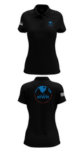 FAMILY AND MORALE, WELFARE AND RECREATION 29684136 Women's Short Sleeve Performance Polo  - 35